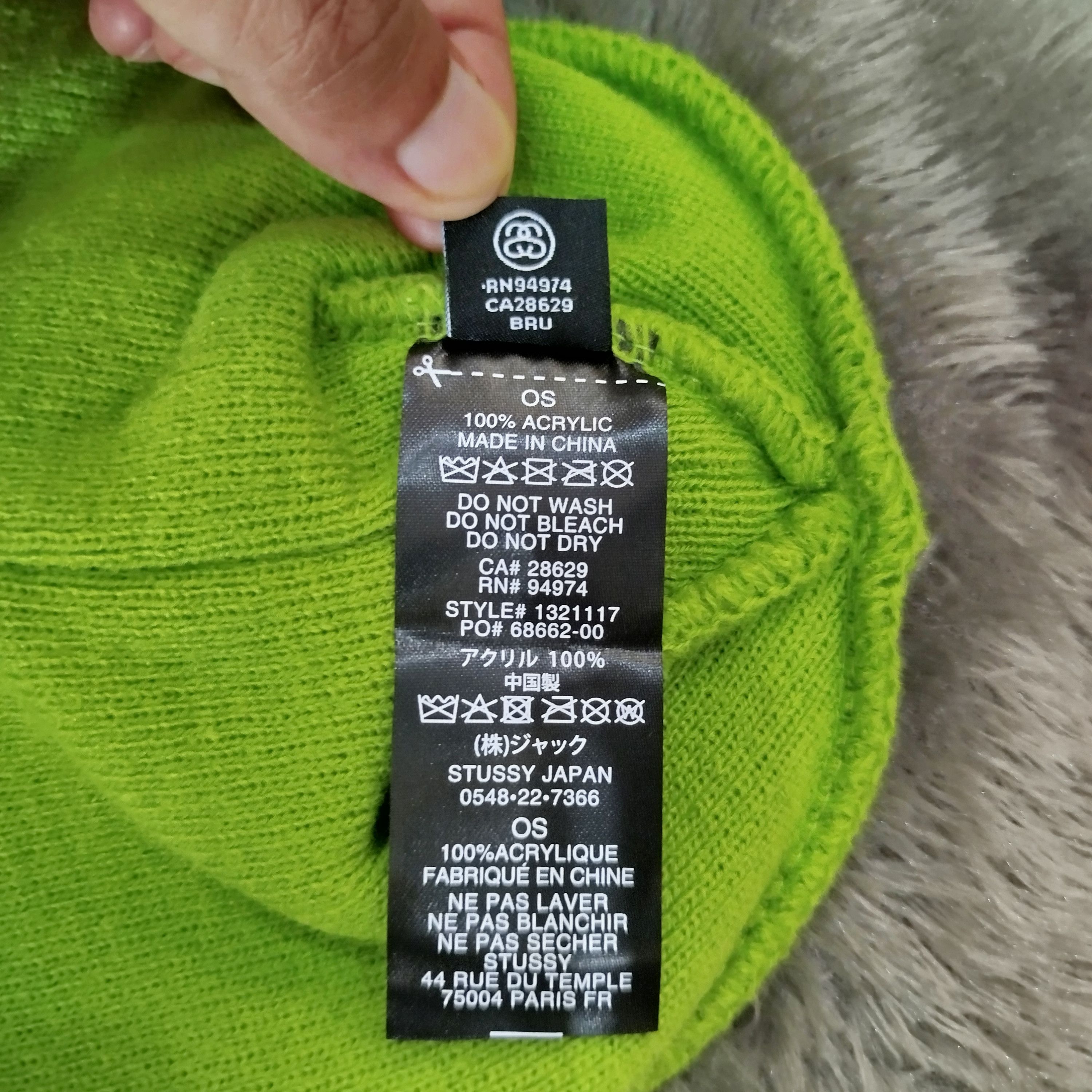 Stussy STUSSY SS LINK SKULL CAP Size ONE SIZE - 5 Thumbnail