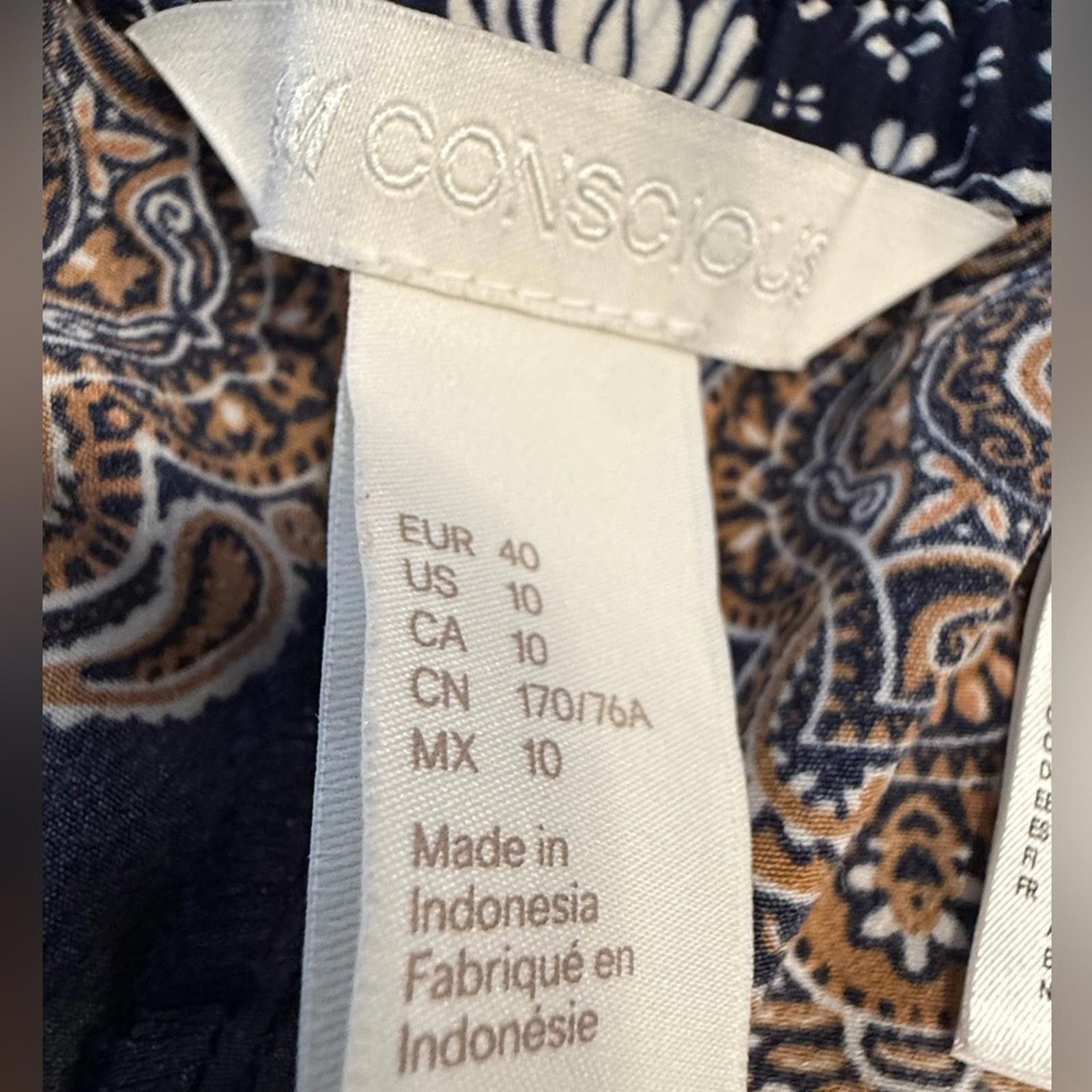 Other Conscious Ornate patchwork shorts unique front pockets SZ 10 Size 32" / US 10 / IT 46 - 3 Thumbnail