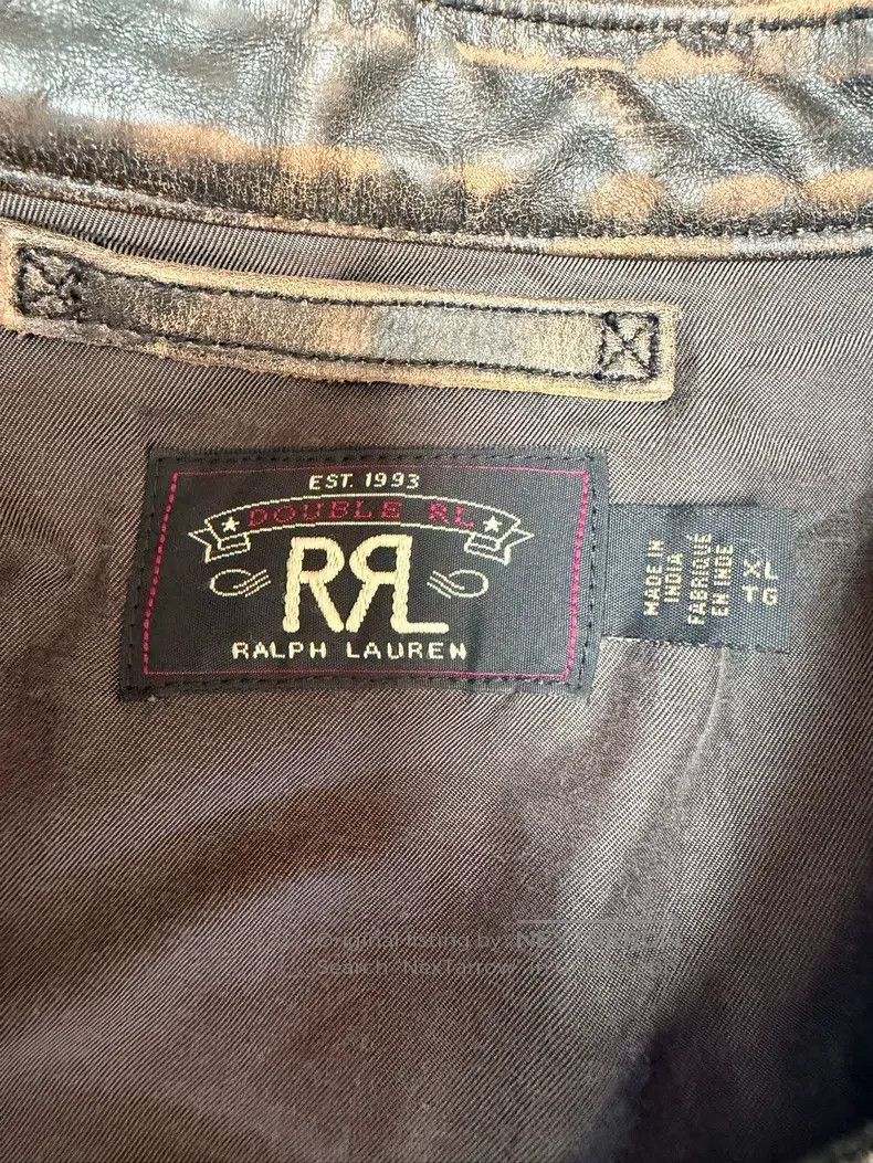 RRL Ralph Lauren RRL Ralph Lauren Leather Jacket Size US XL / EU 56 / 4 - 3 Thumbnail