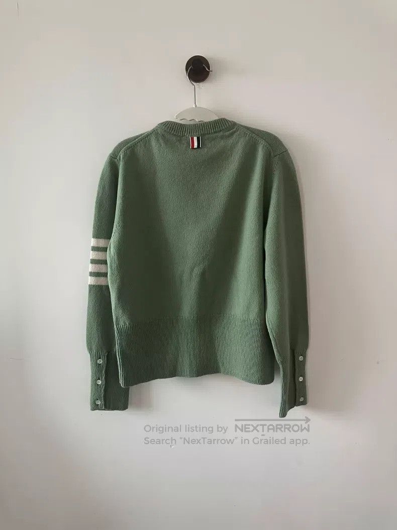 Thom Browne Thom Browne Green Sweater Size US M / EU 48-50 / 2 - 2 Thumbnail