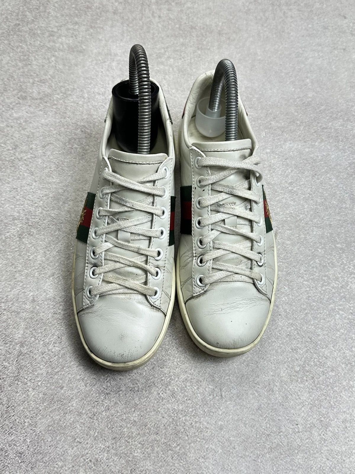 Gucci Vintage Gucci GG Low Leather Sneakers Womans EUR 35 Size US 5 / IT 35 - 3 Thumbnail