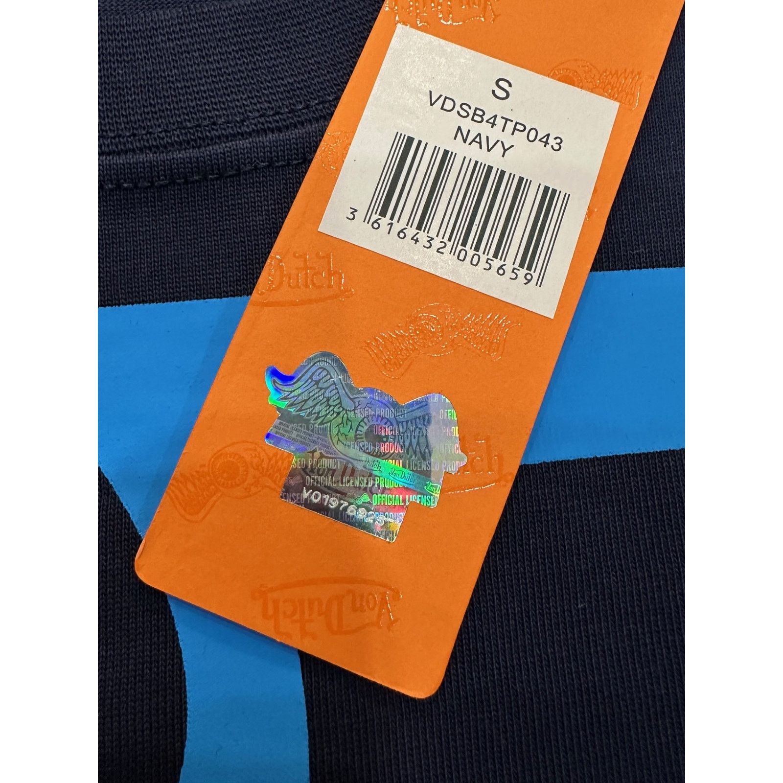 Von Dutch Von Dutch T-Shirt Vertical Logo Oversized Heavyweight Tee Size US S / EU 44-46 / 1 - 3 Thumbnail