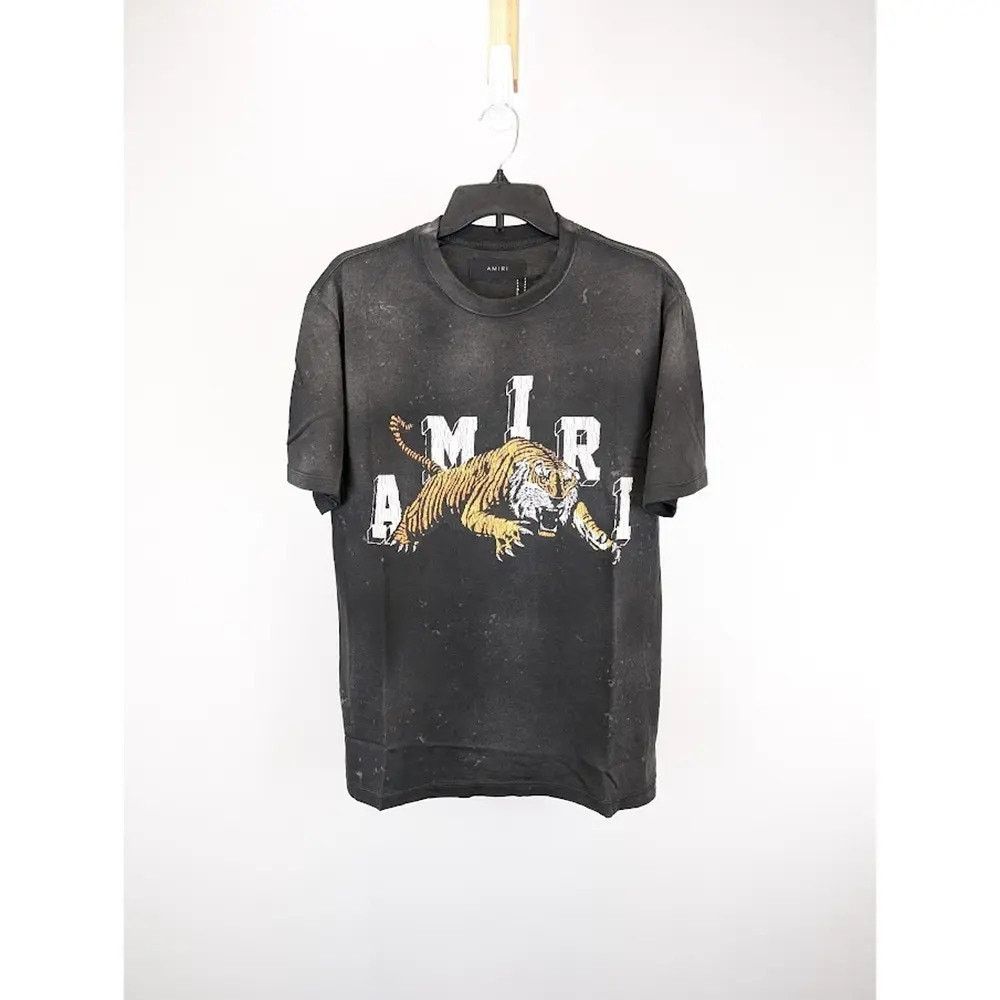 Amiri o1rshd1 Q:2 / Vintage Tiger Tee T-Shirt in Black Size US M / EU 48-50 / 2 - 2 Thumbnail