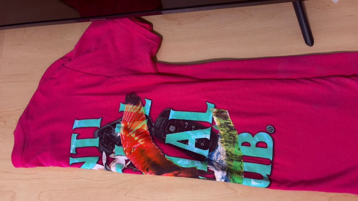 Anti Social Social Club Anti Social Club Pink T- shirt Size M / US 6-8 / IT 42-44 - 2 Thumbnail