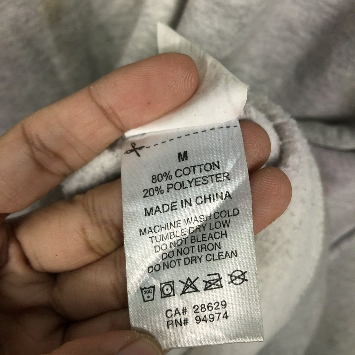 Stussy 🔥VINTAGE HOODIE STUSSY BIG LOGO ACID WASH DISTRESSED DESIGN Size US M / EU 48-50 / 2 - 20 Thumbnail