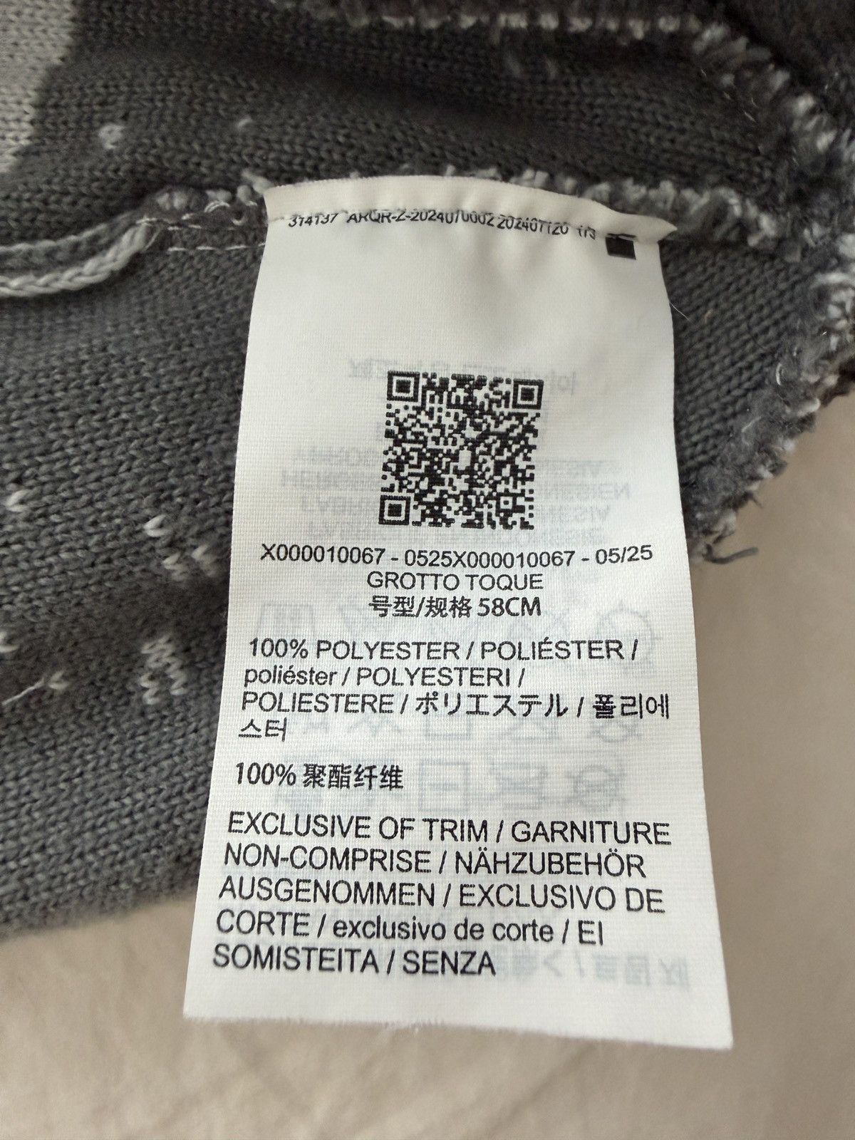 Arc'teryx Arcteryx Grotto Toque Beanie Solitude / Void Size ONE SIZE - 4 Thumbnail