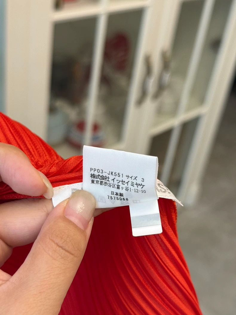 Issey Miyake Issey Miyake size:3 Orange-red petal-shaped vest Size S / US 4 / IT 40 - 4 Thumbnail