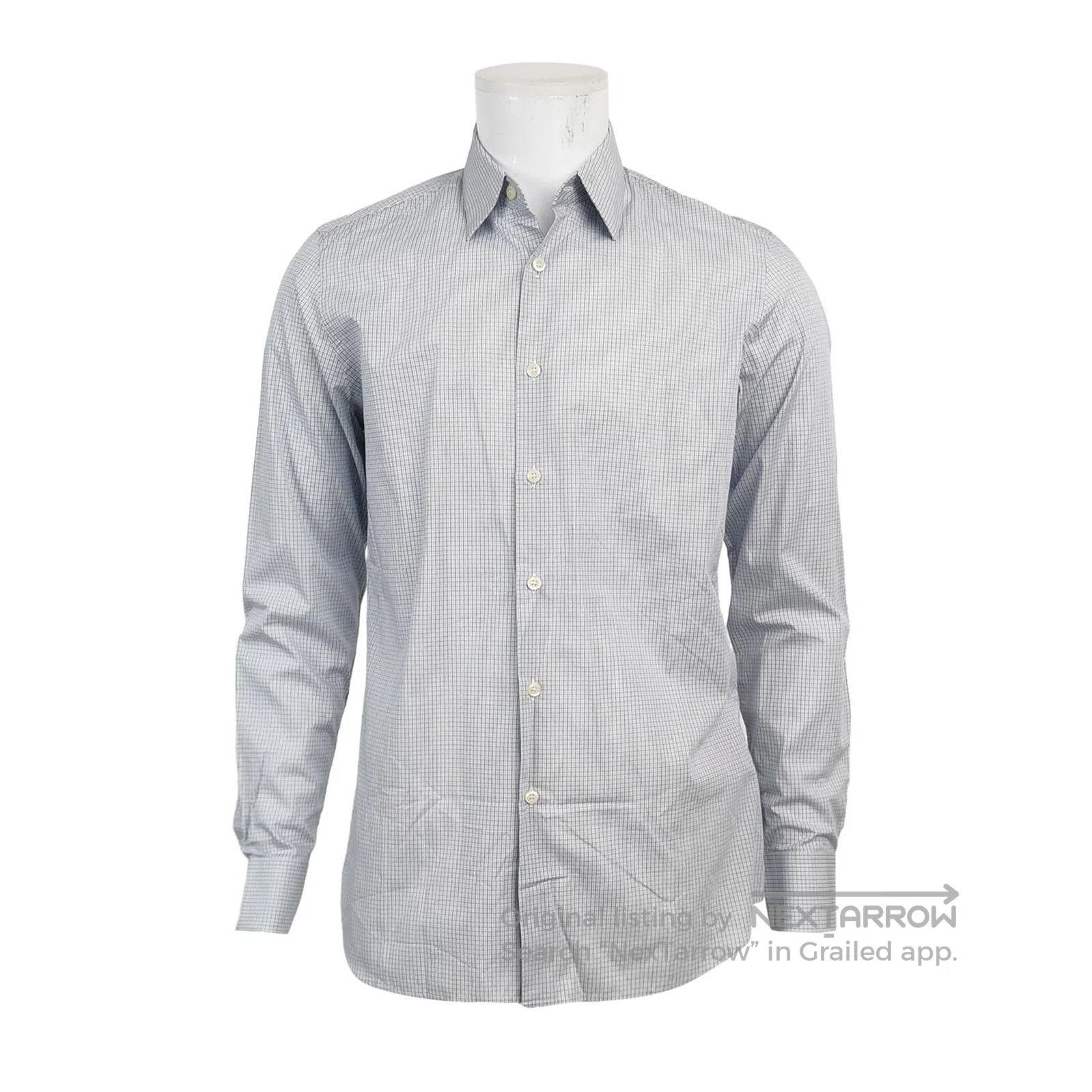 Prada Prada Cotton Long Sleeve Button. Size M / US 6-8 / IT 42-44 - 1 Thumbnail