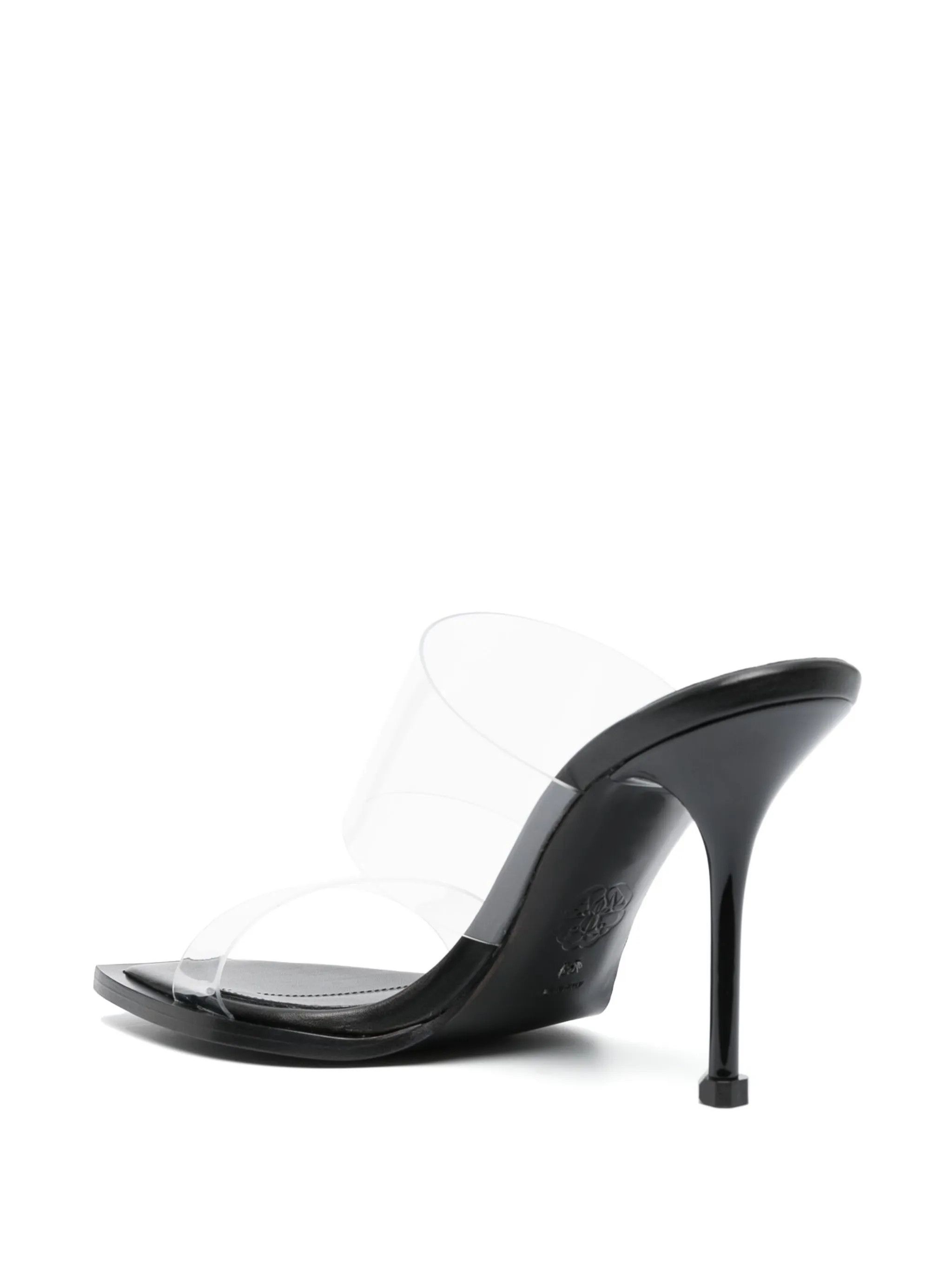 Alexander McQueen o1y0225 Sandals in Black Size US 9 / IT 39 - 3 Thumbnail