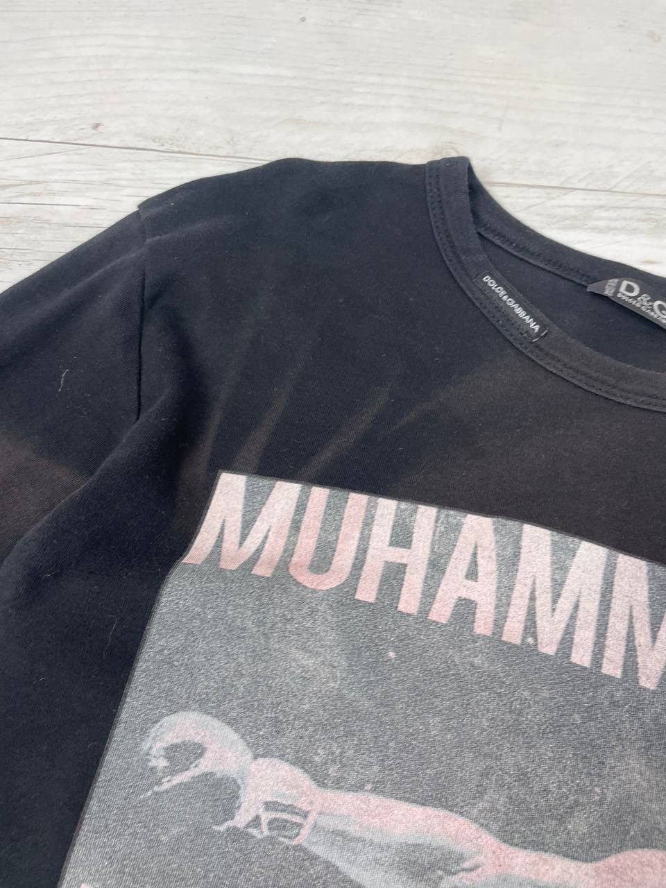 Dolce & Gabbana Dolce & Gabbana Muhammad Ali T-Shirt Long Sleeve Big logo Size US S / EU 44-46 / 1 - 5 Thumbnail