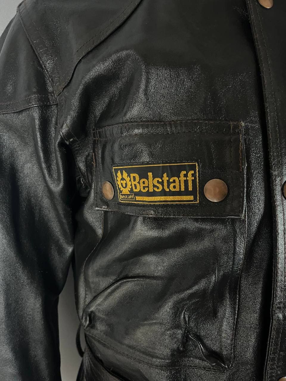Belstaff Belstaff Leather Moto Jacket Multi Pocket Black Size US L / EU 52-54 / 3 - 4 Thumbnail