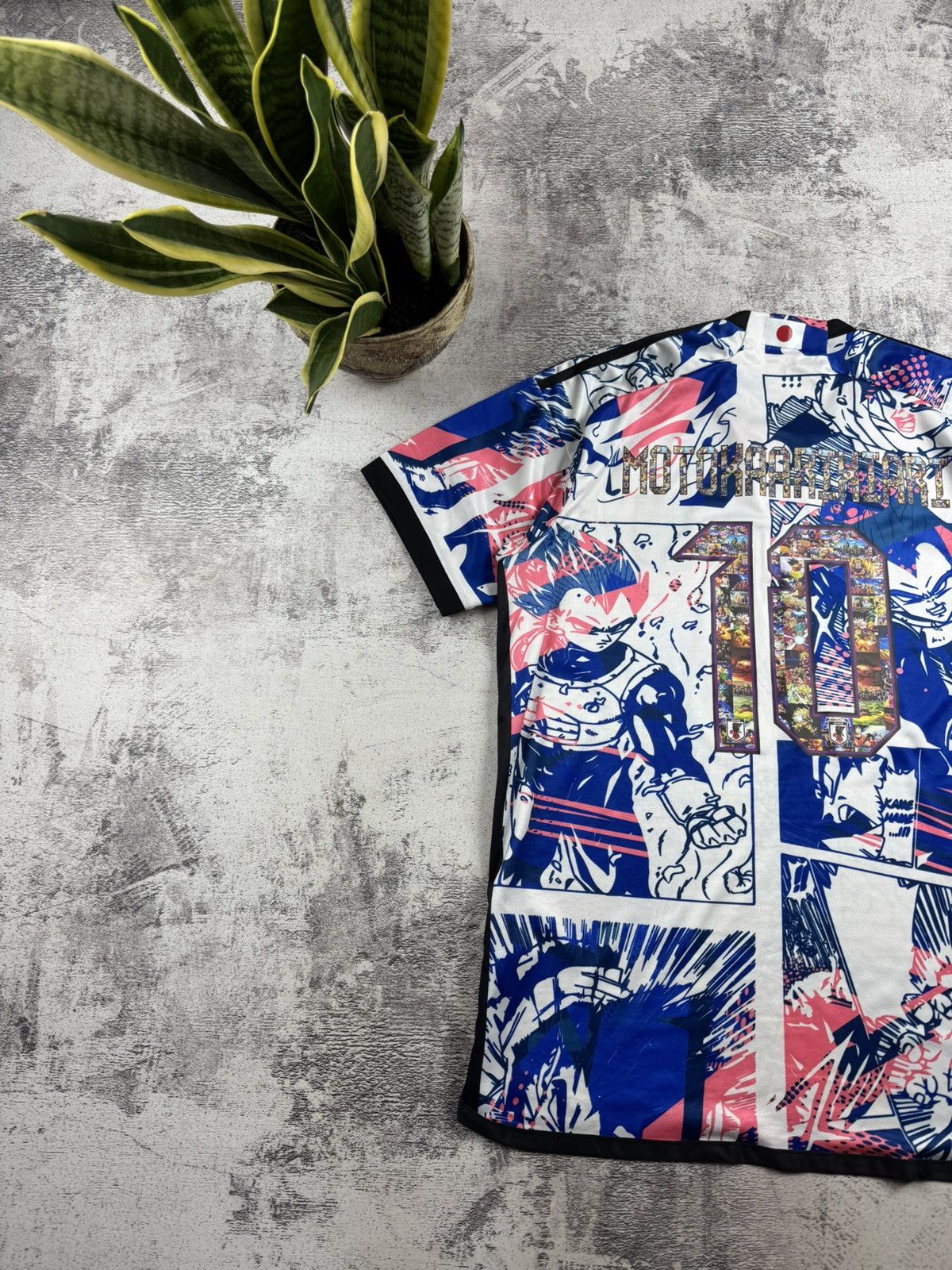 Vintage Japan 2023 #10 Anime Y2K Men’s XL Dragonball Soccer Football T Shirt Jersey Tee Size US XL / EU 56 / 4 - 14 Thumbnail