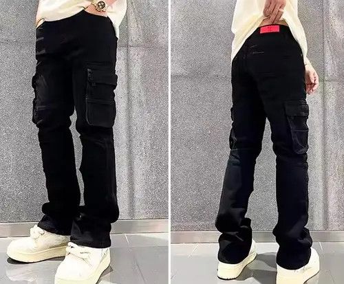 Japanese Brand Honoka x Koike Slim Fitting Straight Cargo Pant Size US 30 / EU 46 - 3 Thumbnail