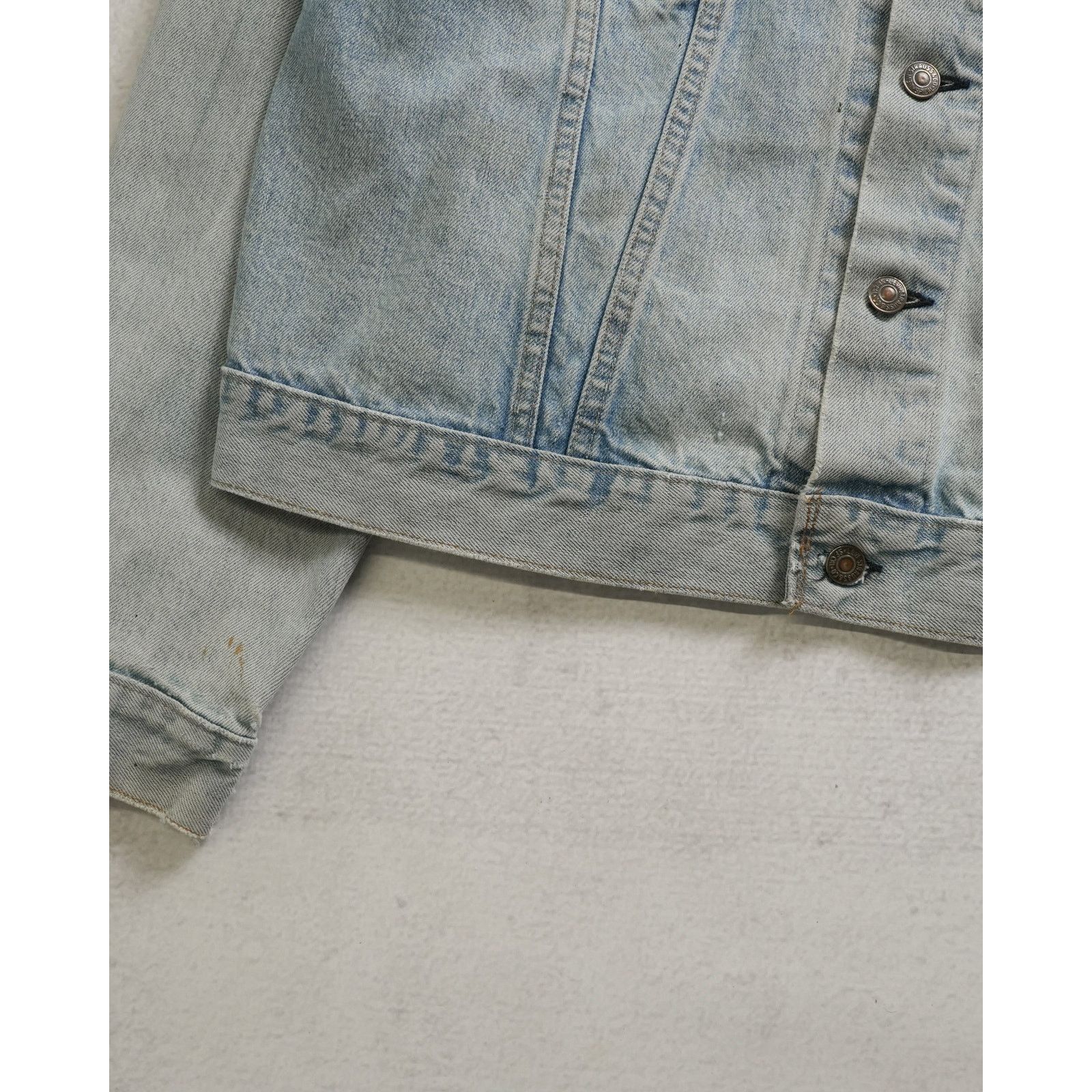Levi's Vintage 90s Levis Blue Regular Denim Jacket - Men's Small Size US S / EU 44-46 / 1 - 4 Thumbnail