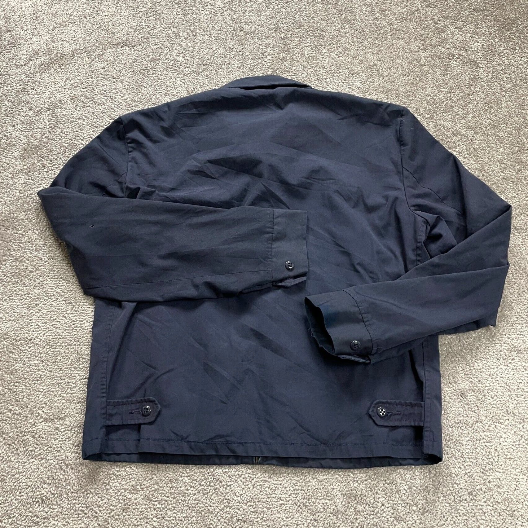 Vintage Blauer Jacket Men Medium Navy Blue Full Zip Collared Outdoor Casual Ceiling Zero Size US M / EU 48-50 / 2 - 2 Thumbnail