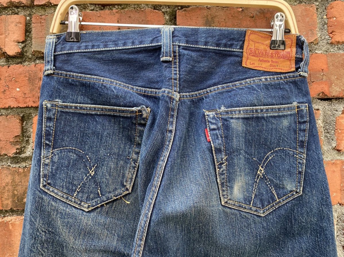 Japanese Brand × Vintage W30x34 Silvestone redline denime japanese brand Size US 30 / EU 46 - 3 Thumbnail