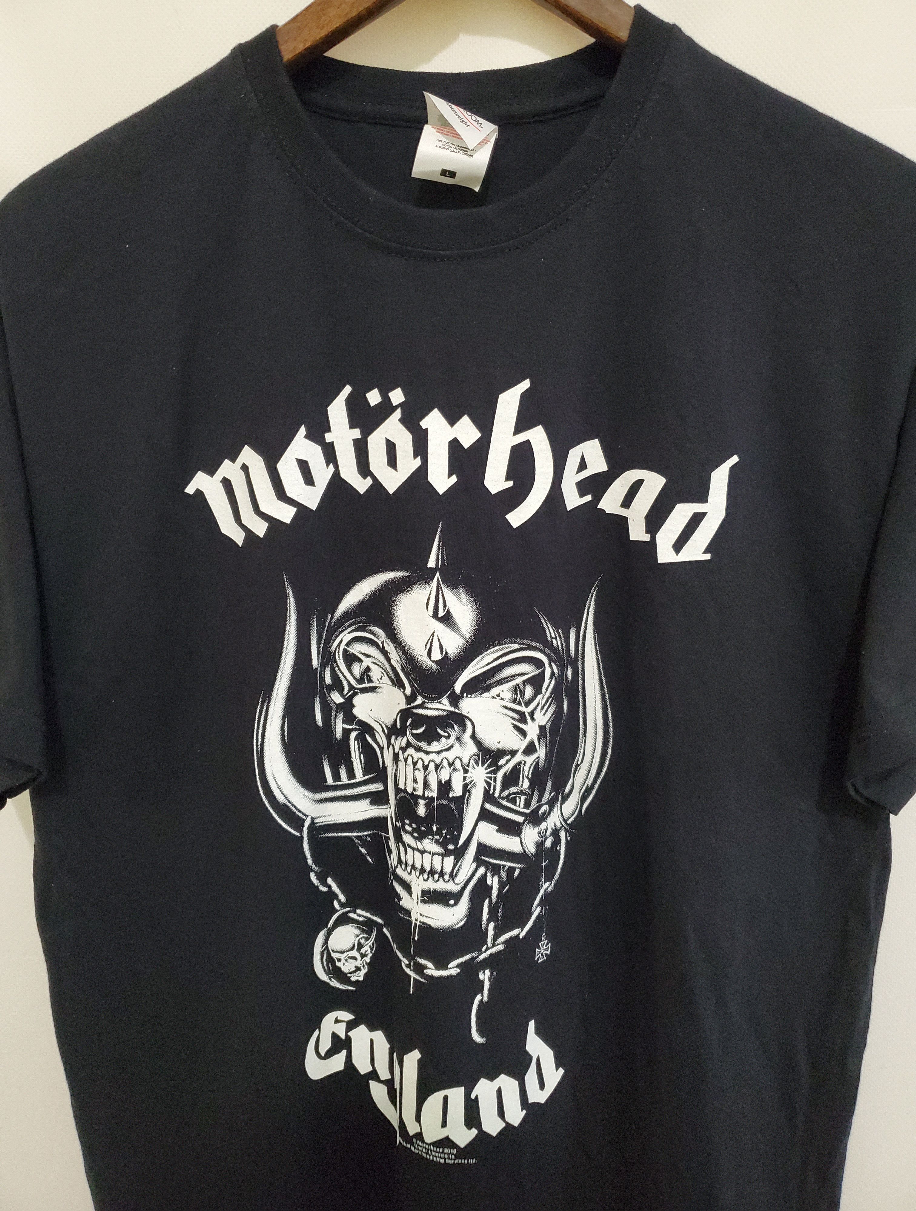 Band Tees × Vintage Vg Motorhead England Rock tour Tshirt size L Size US L / EU 52-54 / 3 - 2 Thumbnail
