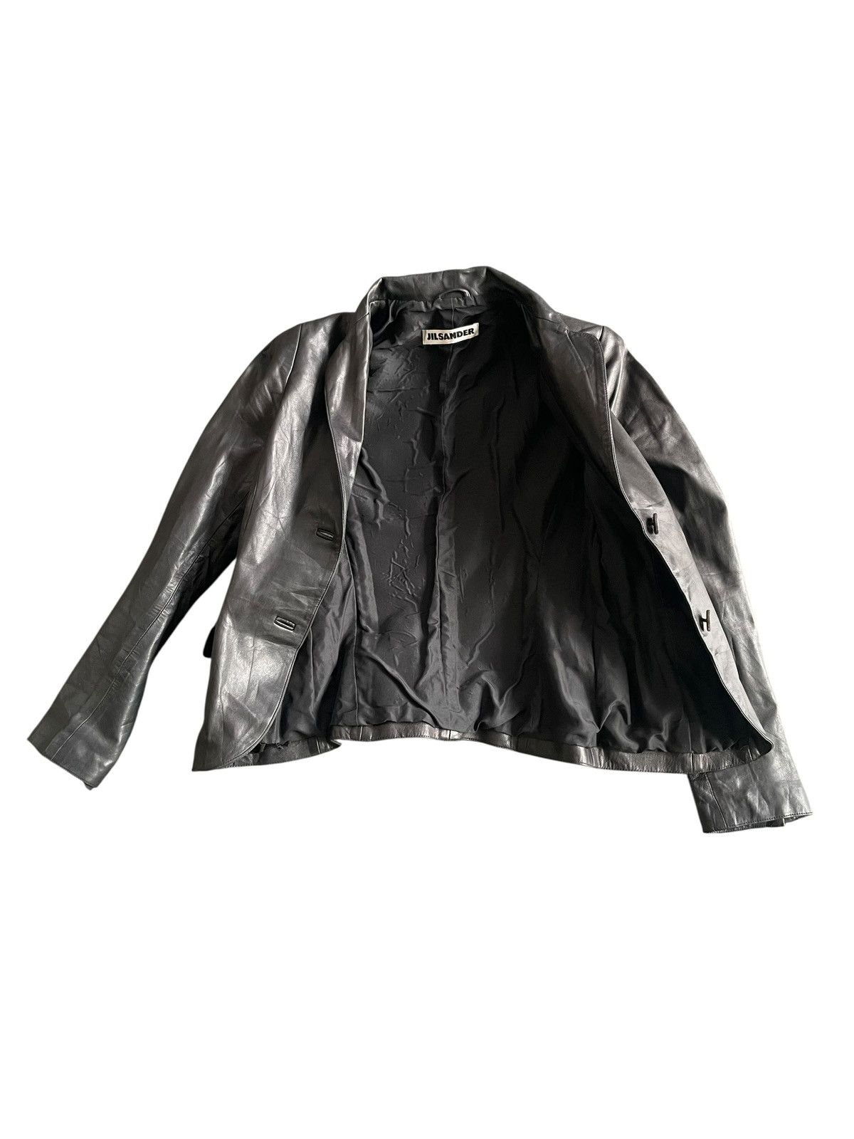 Jil Sander Jil Sander Leather Jacket Size XS / US 0-2 / IT 36-38 - 7 Thumbnail