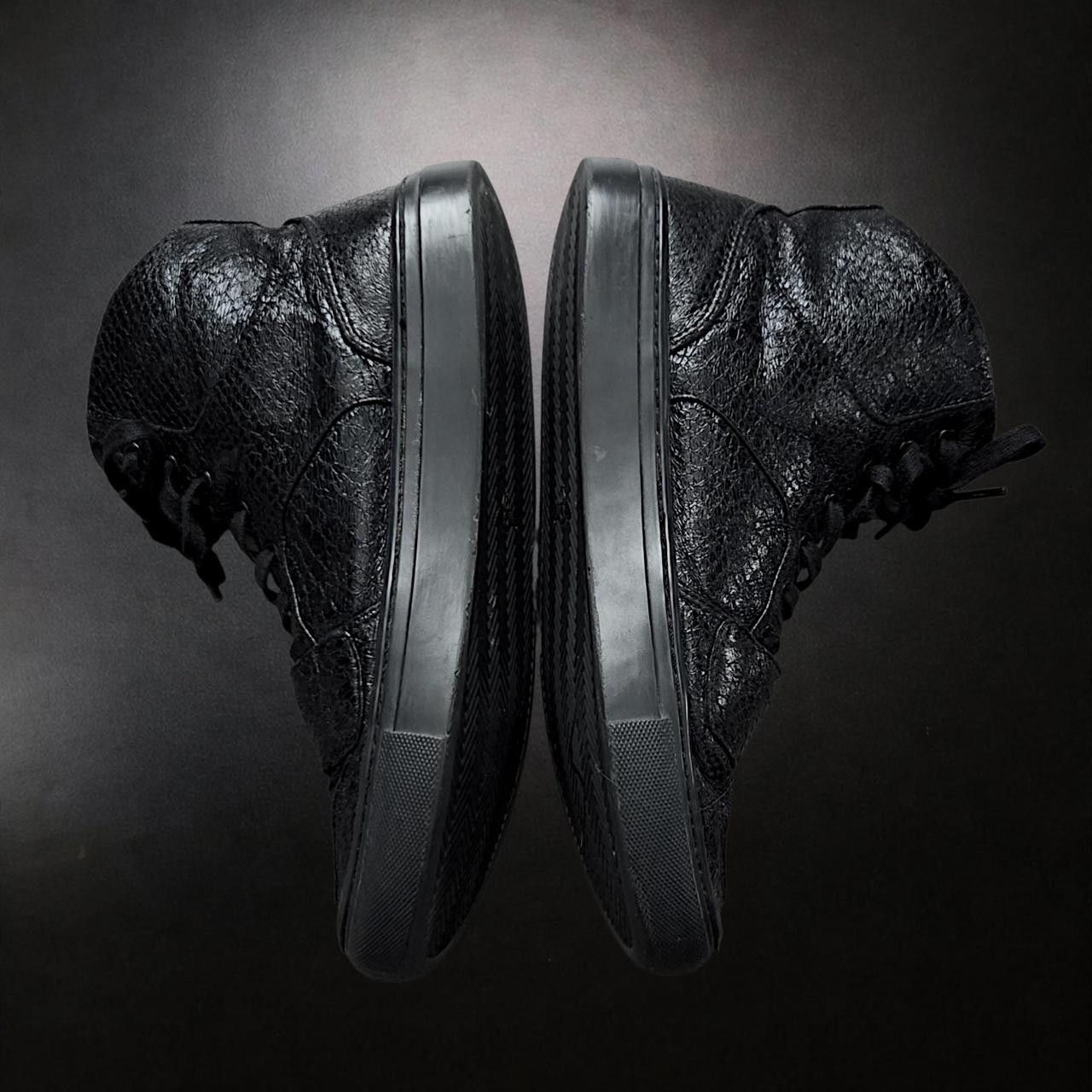Giuseppe Zanotti Creative Recreation Cesario High Top Snakeskin Sneaker Size US 8.5 / EU 41-42 - 4 Thumbnail