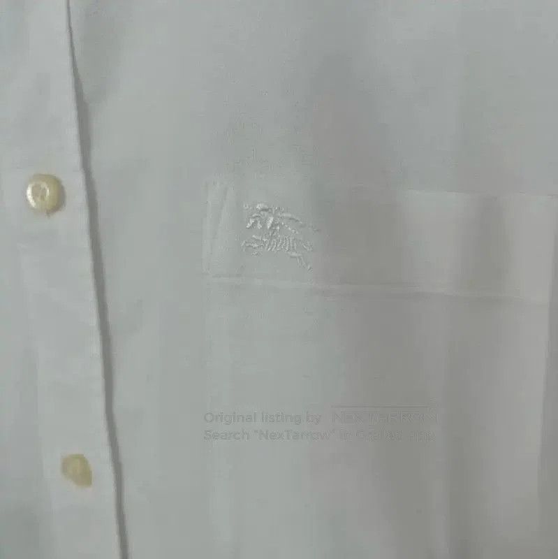 Burberry Burberry White Long Sleeve Shirt for Men. Size US XL / EU 56 / 4 - 3 Thumbnail