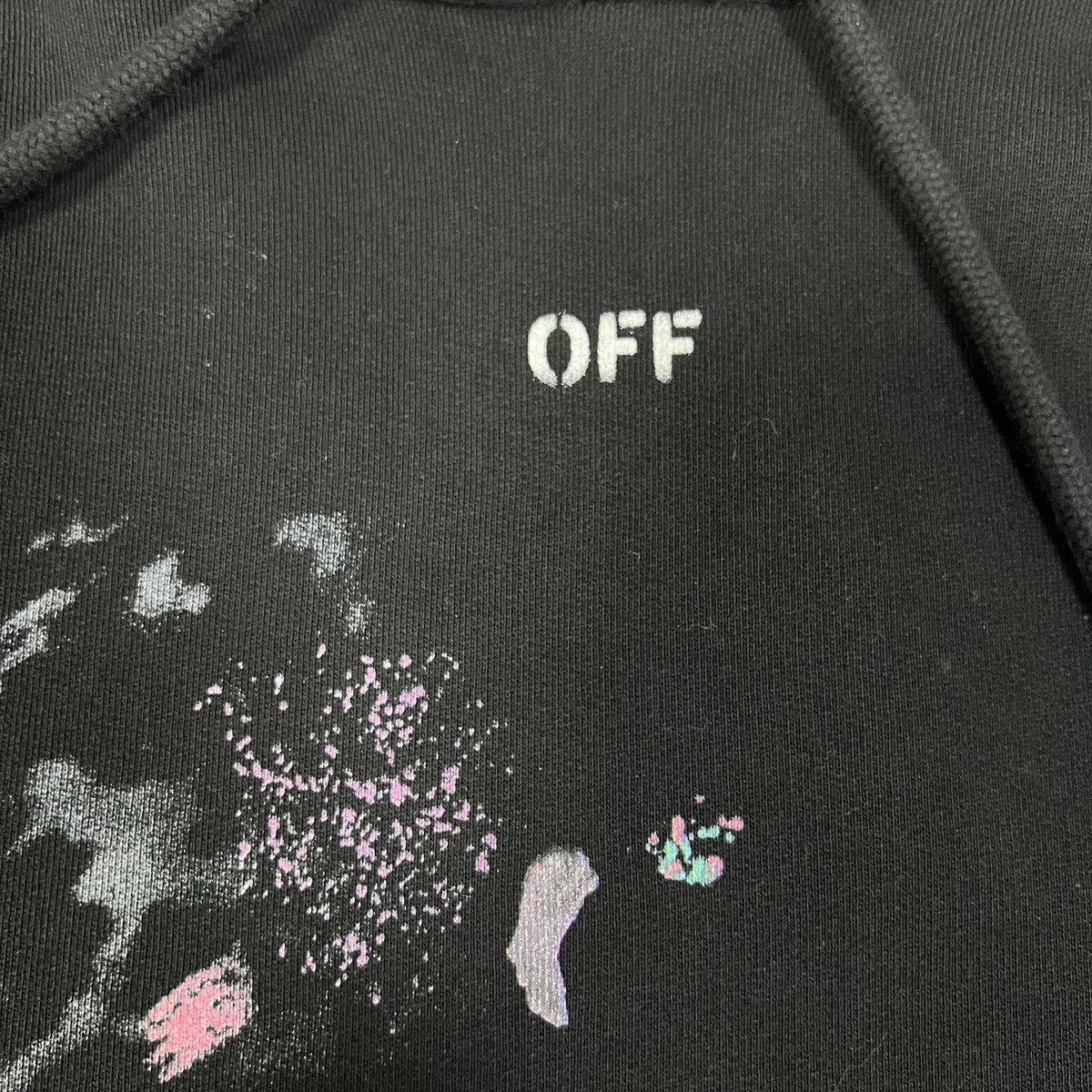 Off-White OFF-WHITE FW20 DIAG GALAXY BRUSHED OVER HOODIE Size US M / EU 48-50 / 2 - 2 Thumbnail