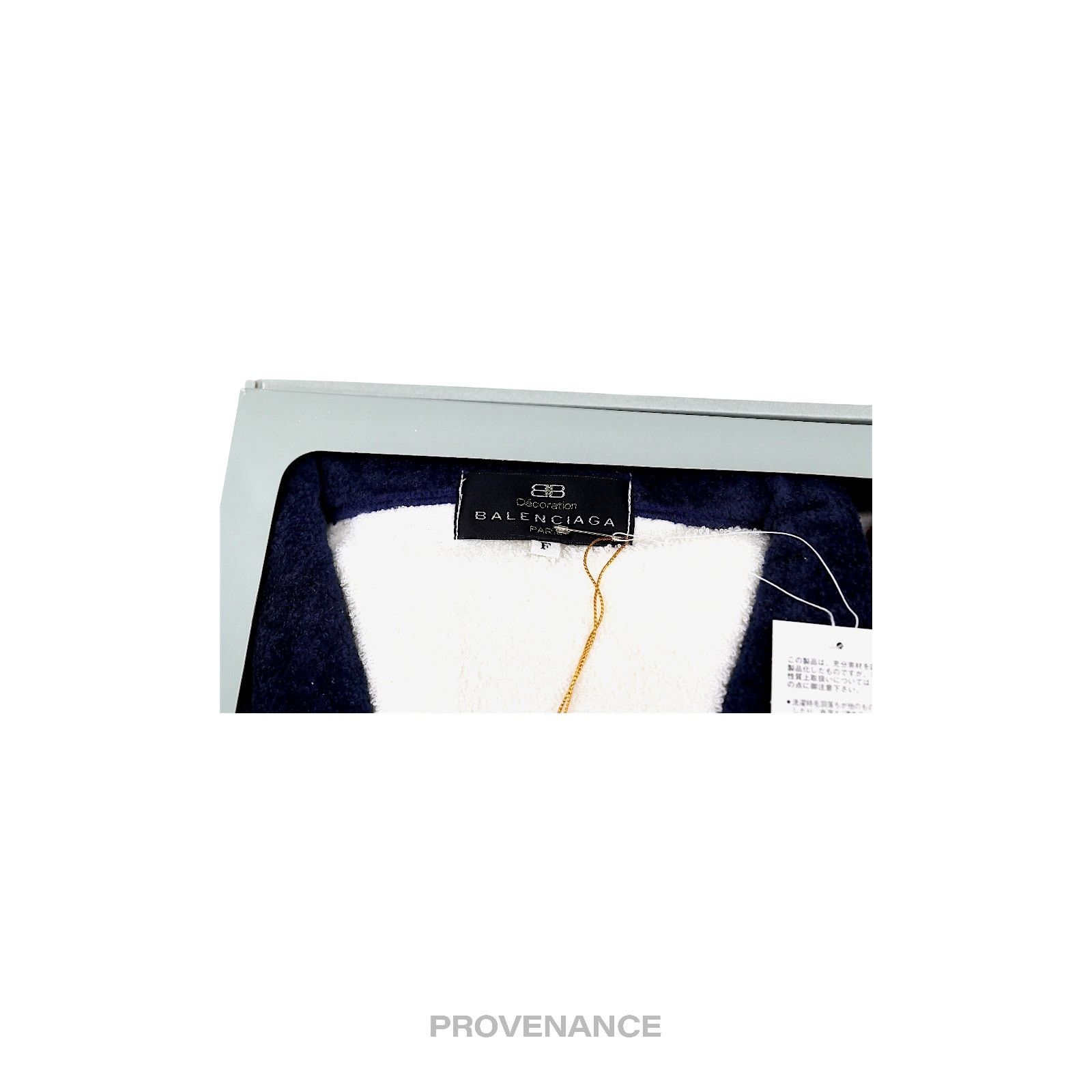 Balenciaga 🔴 Balenciaga BB Logo 2 Box Set Robe - White/Red/Blue Terry Size L / US 10 / IT 46 - 9 Thumbnail
