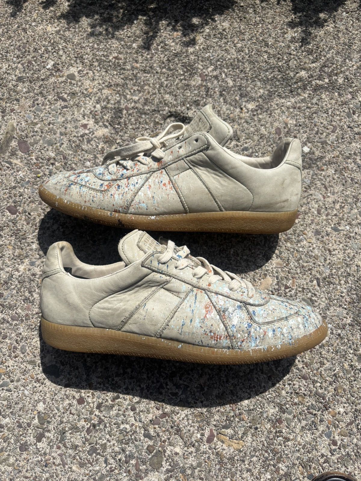 Maison Margiela Maison Margiela Paint Splatter Replica GAT Size US 9 / EU 42 - 2 Thumbnail
