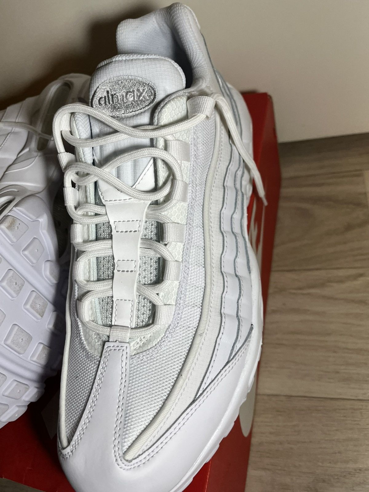 Nike Nike air max 95s white uk 11.5 Size US 14 / EU 47 - 3 Thumbnail