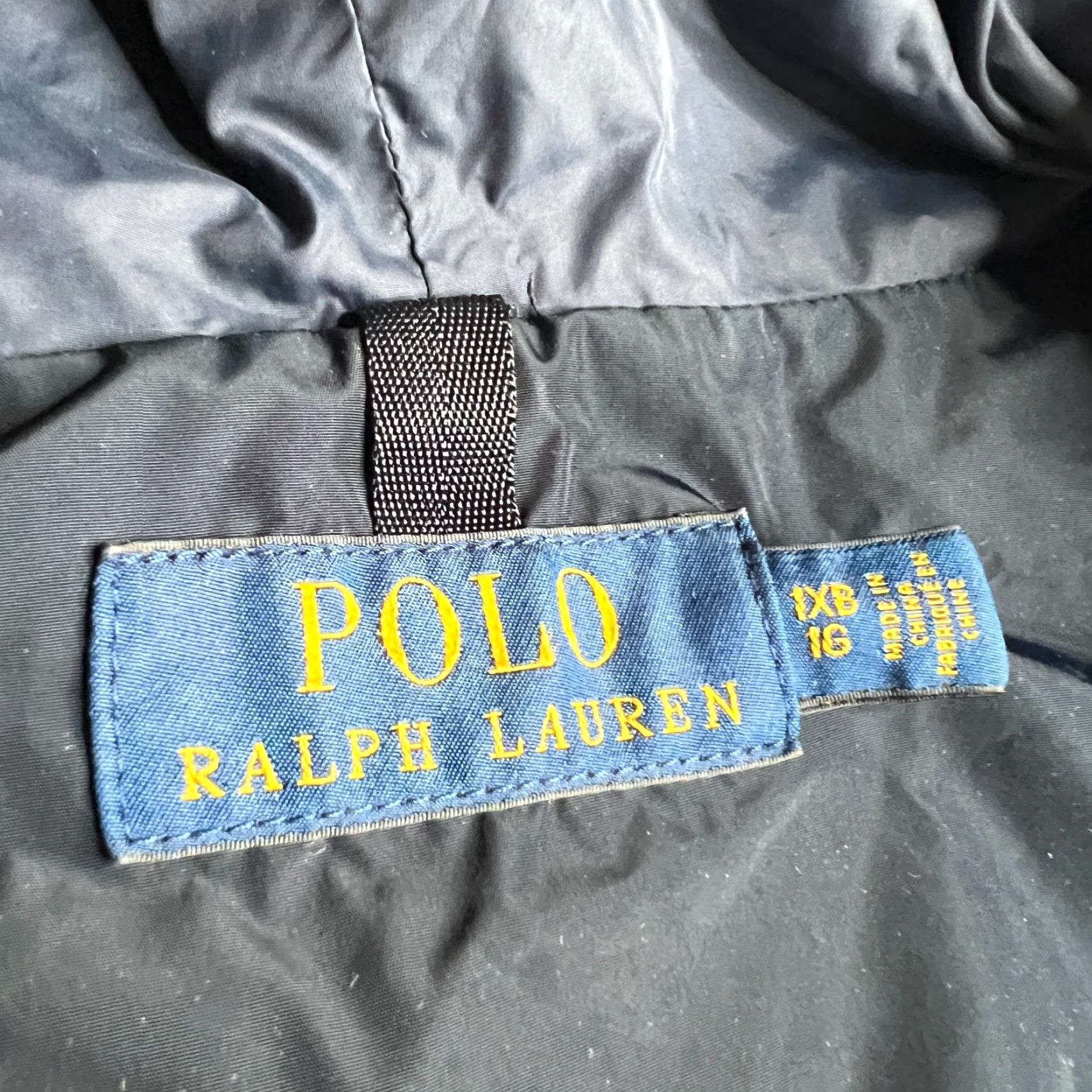 Polo Ralph Lauren Polo Ralph Lauren Windbreaker Jacket 1XB Navy Blue Nylon Full Zip Hooded Coat Mens Size US XL / EU 56 / 4 - 5 Thumbnail