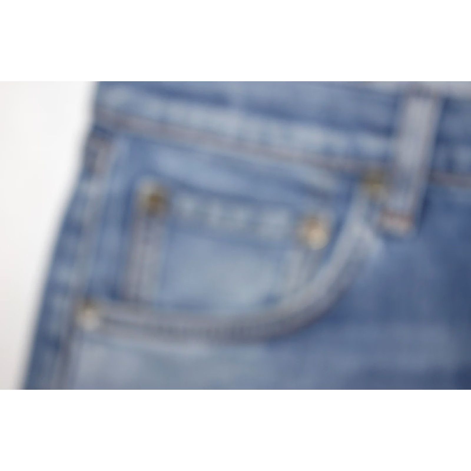 Rag & Bone rag & bone Jeans Men's 29x34 Slim Straight Button Fly USA Med Wash Size US 29 - 3 Thumbnail