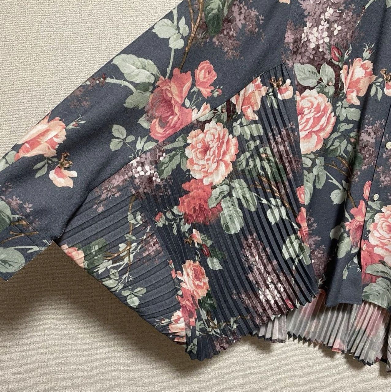 Junya Watanabe JUNYA WATANABE COMME des GARCONS Floral Print Button Blouse Size S / US 4 / IT 40 - 4 Thumbnail