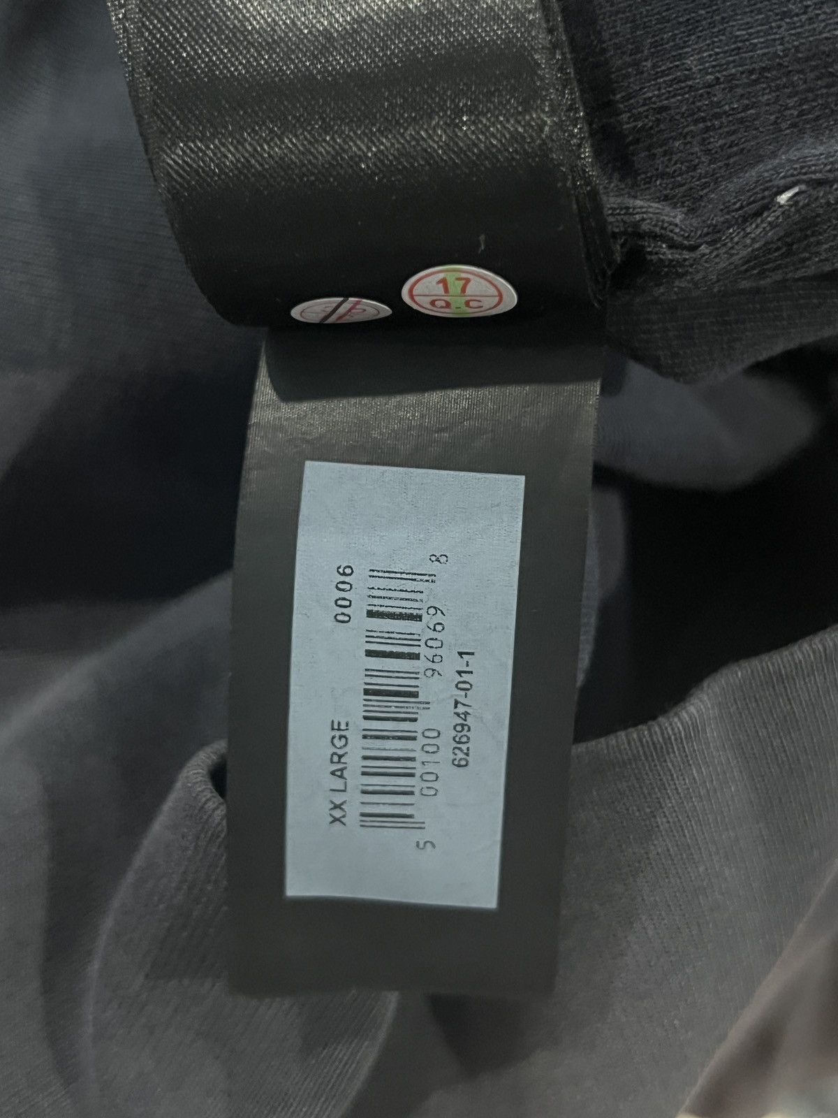 Yeezy Poetic Black Yeezy Gap Zip Up Hoodie Sweatshirt XXL Size US XXL / EU 58 / 5 - 6 Thumbnail
