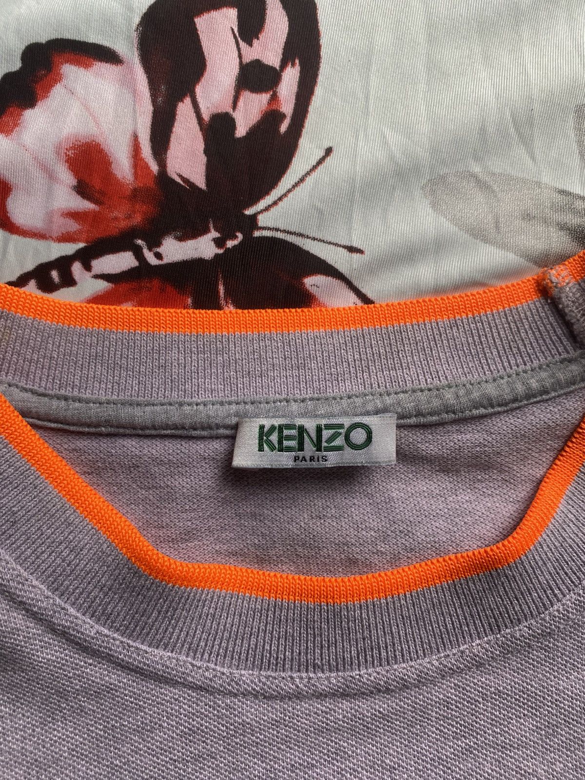 Kenzo Grey Lucky Tiger Tee Size US L / EU 52-54 / 3 - 2 Thumbnail