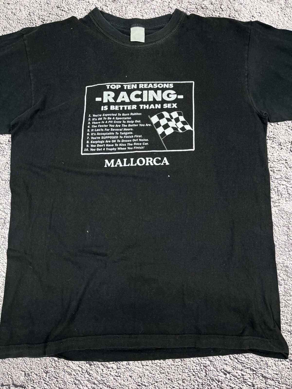Vintage Vintage Faded Mallorca Racing Logo T Shirt size Xl Size US XL / EU 56 / 4 - 4 Thumbnail