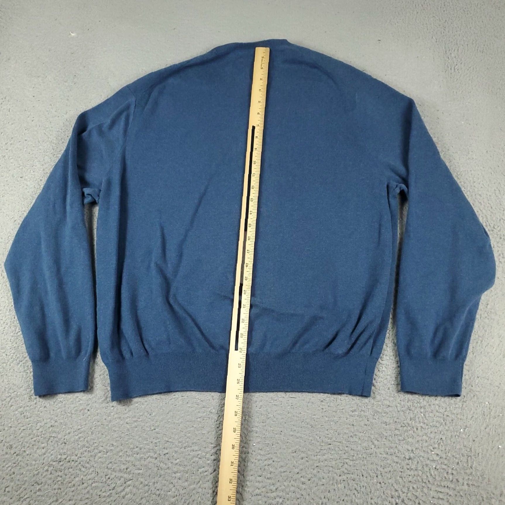 Ralph Lauren VINTAGE Ralph Lauren Sweater Mens 2XL Pullover Blue Cotton Casual Crew Neck All Seasons Size US XXL / EU 58 / 5 - 6 Thumbnail
