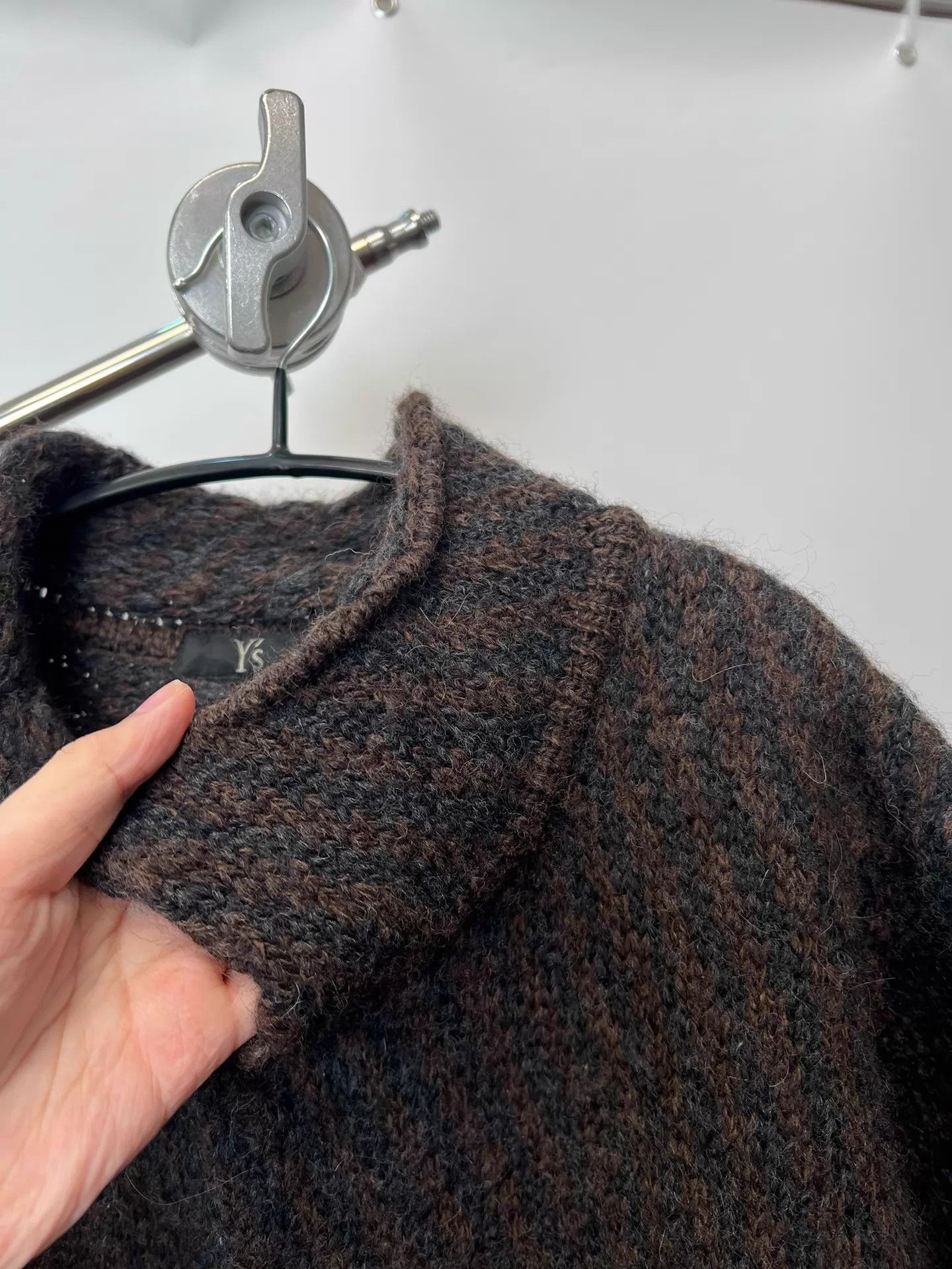 Yohji Yamamoto Yohji Yamamoto YS Colorful Knit Wool Cardigan L Size US L / EU 52-54 / 3 - 5 Thumbnail