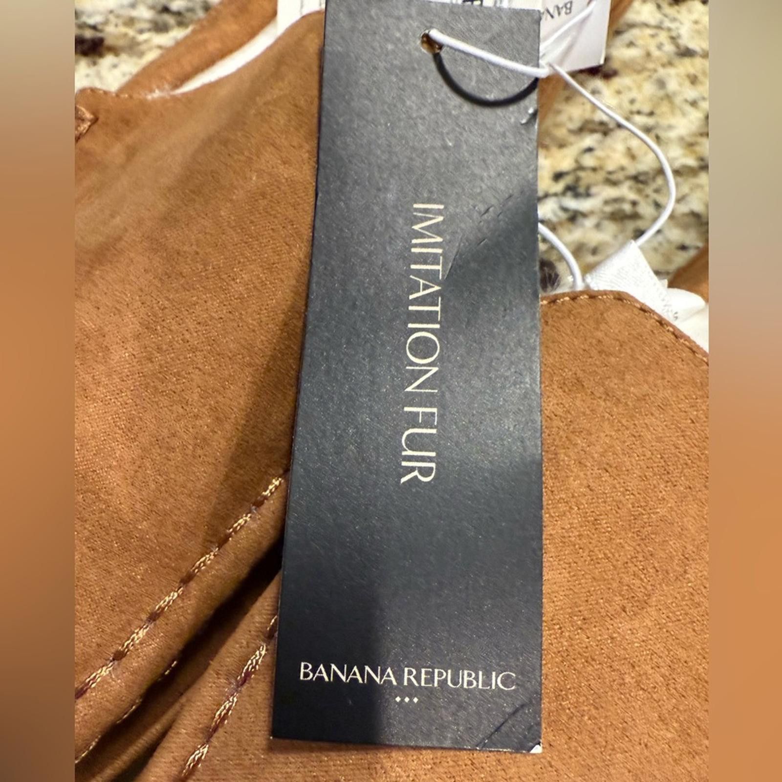 Other Banana Republic Factory tan faux leather fur slipper XL Size US 7.5 / IT 37.5 - 8 Thumbnail