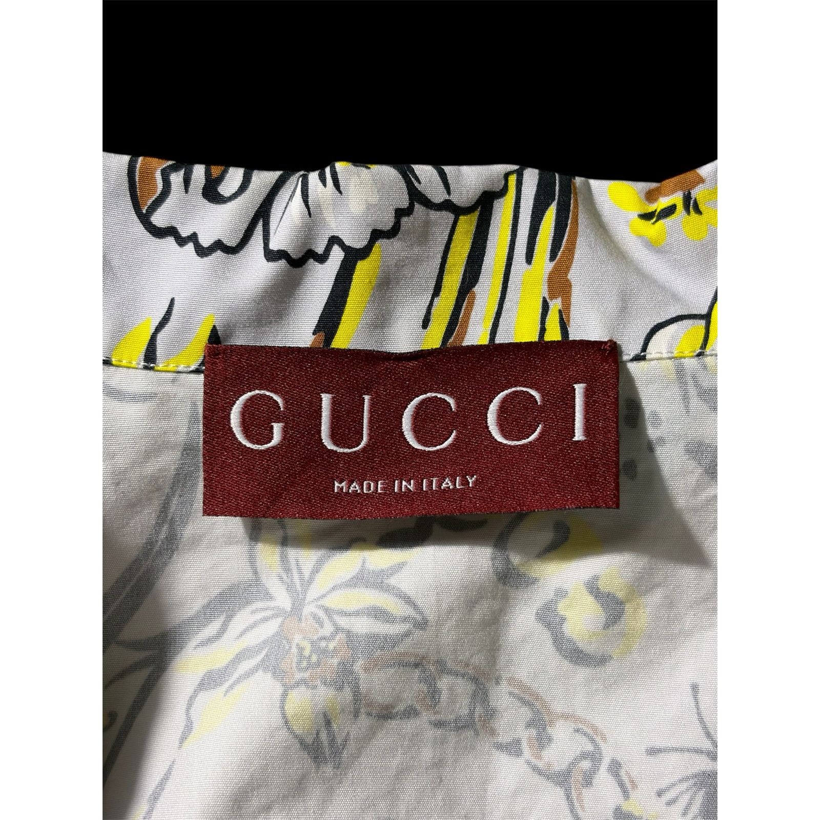 Gucci Gucci 2024 Collection by Sabato De Sarno Printed Shirt Size US S / EU 44-46 / 1 - 6 Thumbnail