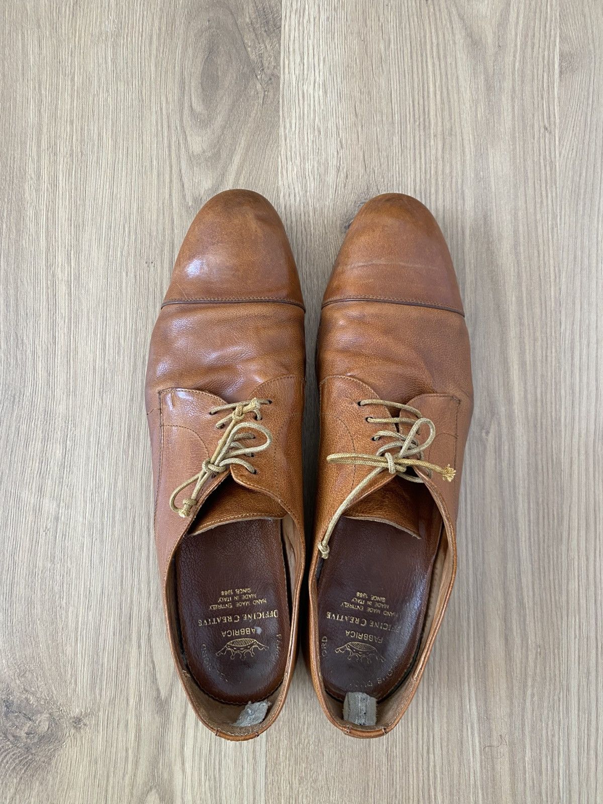 Officine Creative Officine Creative Tan Derbies Size US 11 / EU 44 - 5 Thumbnail