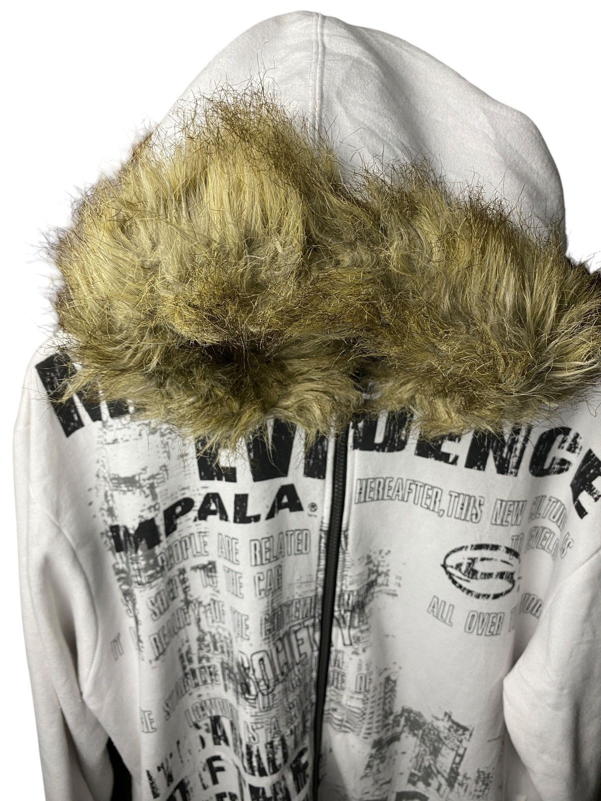 If Six Was Nine Impala Japanese Fur Raccoon TribalPoem Hoodie Size US XL / EU 56 / 4 - 2 Thumbnail