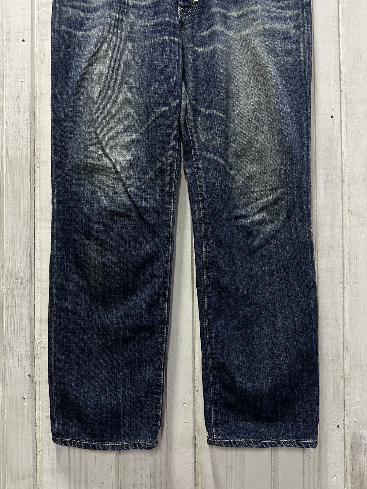 OMNIGOD 90’s Orange Tab Vintage OMNIGOD Denim Pants Made In Japan Size US 33 - 5 Thumbnail