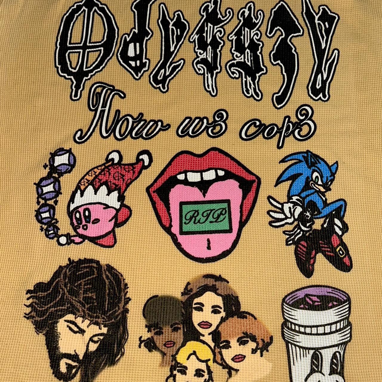 Other Odyss3y 1 of 1 “HOW W3 COP3” vintage thermal tee Size US XL / EU 56 / 4 - 3 Thumbnail