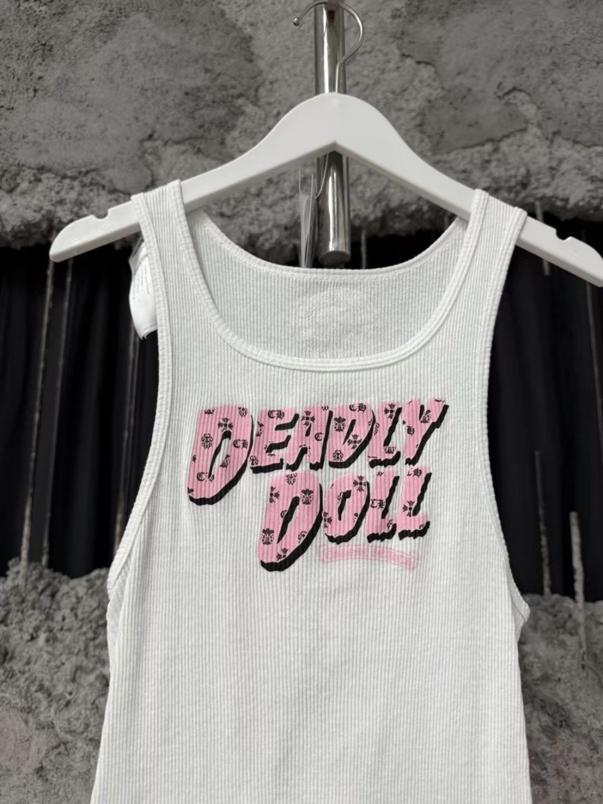 Chrome Hearts Chrome hearts deadly doll tank top Size US L / EU 52-54 / 3 - 5 Thumbnail