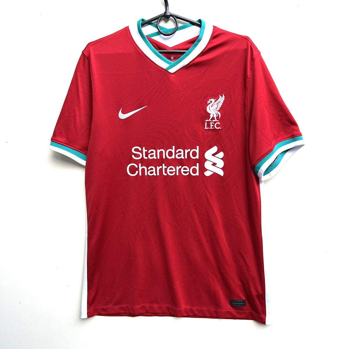 Nike Nike Liverpool T-Shirt FC Red Home Jersey Size US L / EU 52-54 / 3 - 1 Thumbnail