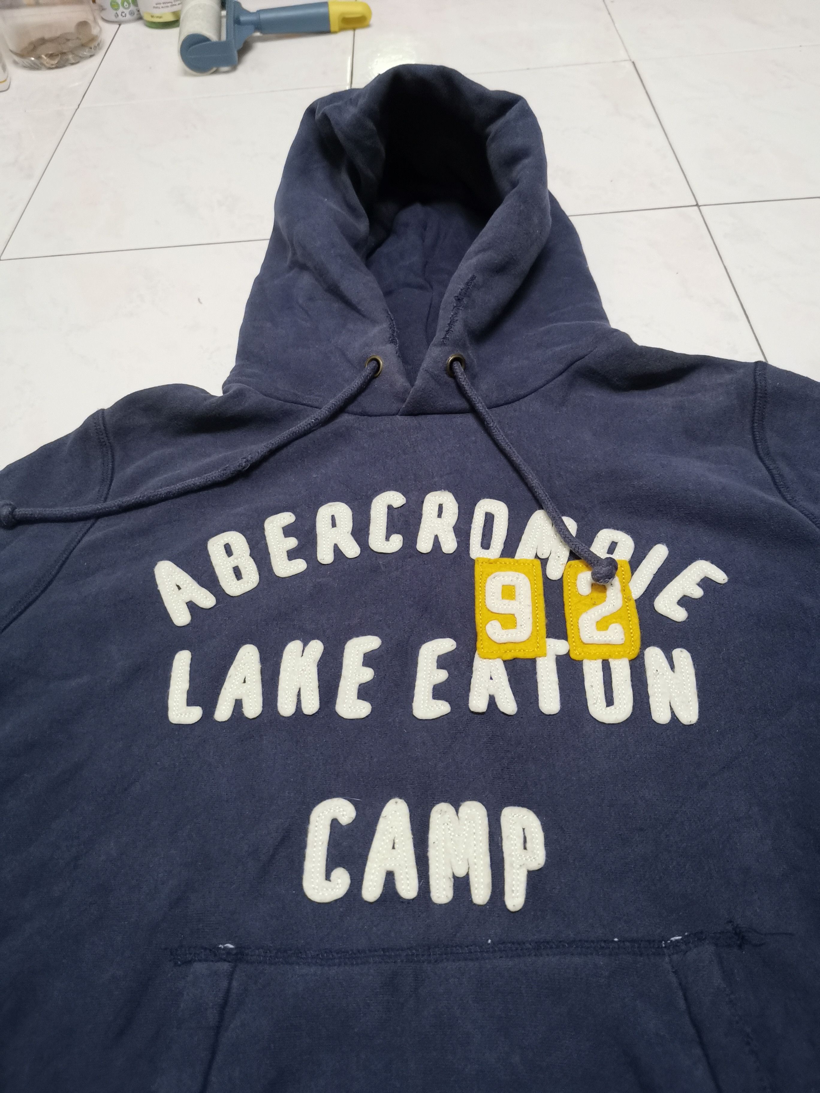 Abercrombie & Fitch Abercrombie and fitch distressed design hoodie Size US XL / EU 56 / 4 - 2 Thumbnail