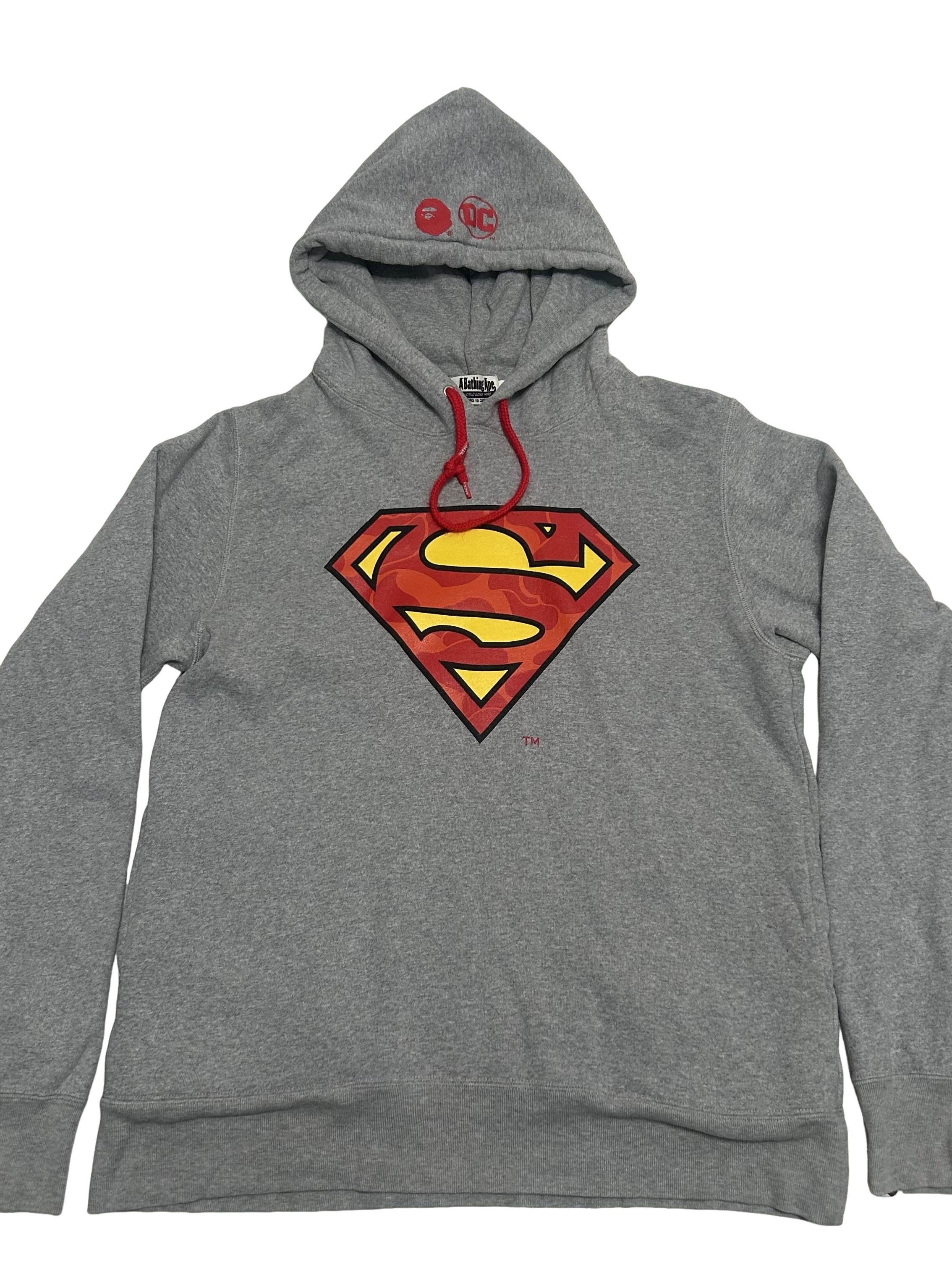 Bape A Bathing Ape 2007 DC Comics Stencil Hoodie | Grailed