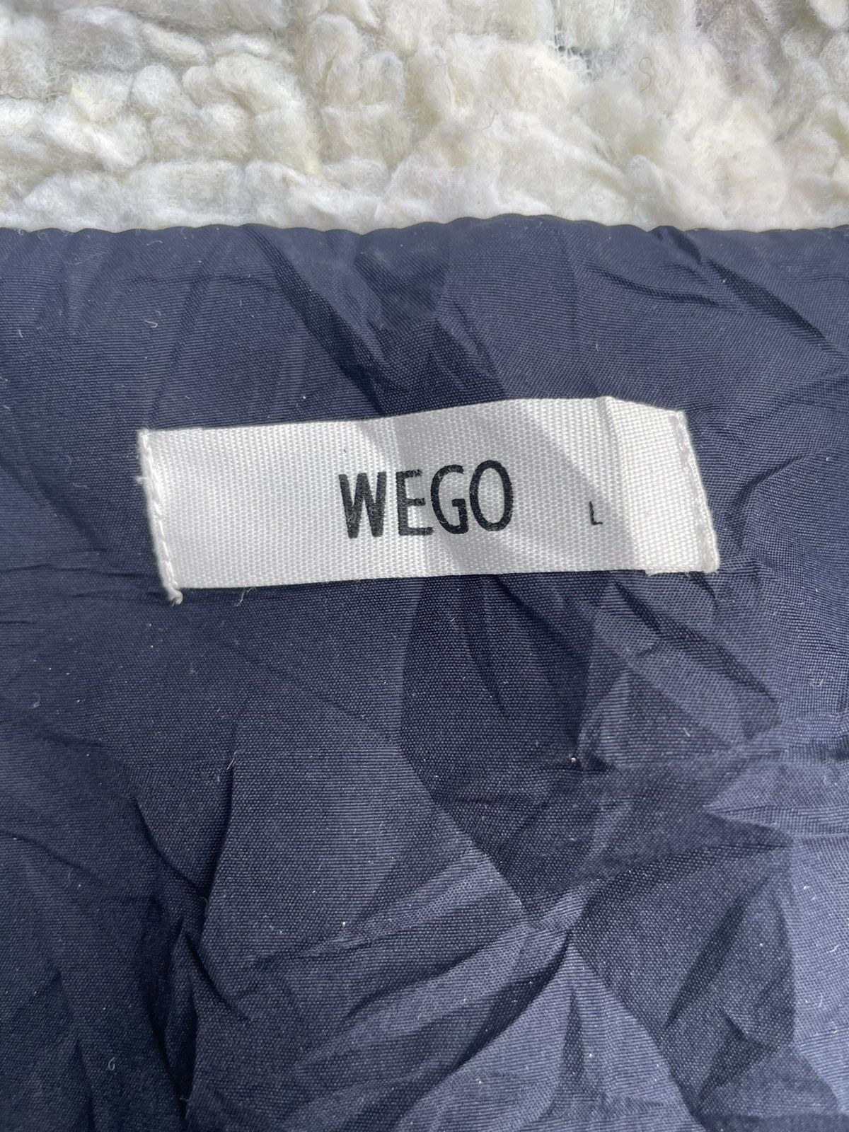Japanese Brand Wego Fleece Jacket Size US L / EU 52-54 / 3 - 11 Thumbnail