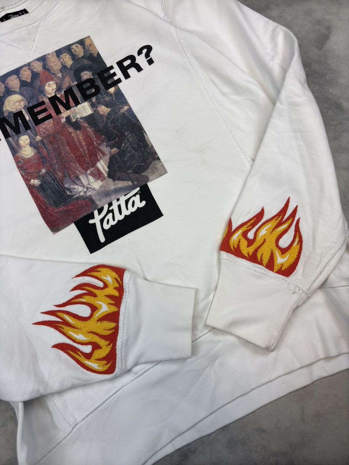Japanese Brand Patta Remember avant garde Streetwear Sweatshirt Crewneck Size US M / EU 48-50 / 2 - 3 Thumbnail