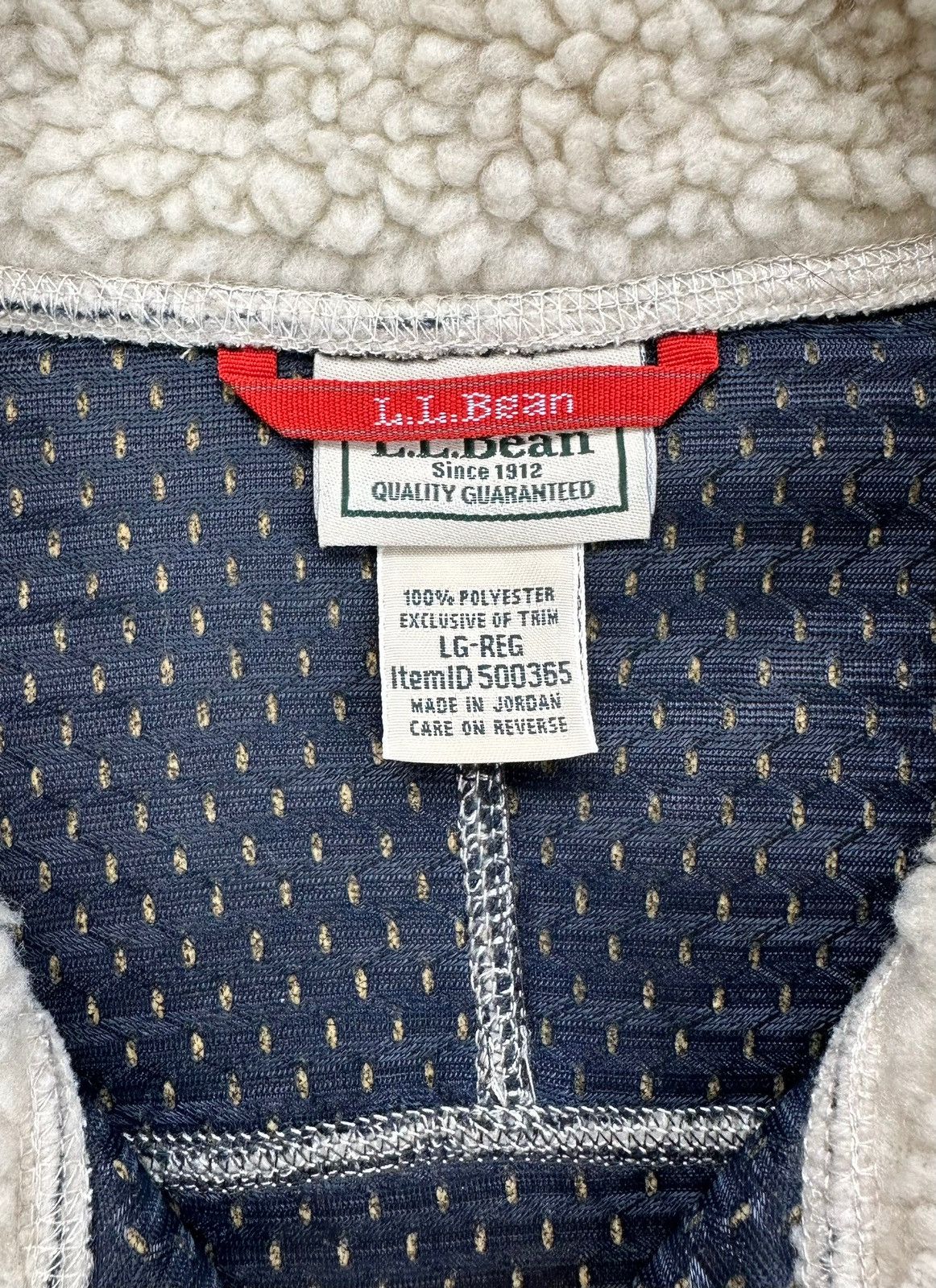 L.L. Bean × Vintage L.L.Bean Mountain Pile Fleece Jacket Size US L / EU 52-54 / 3 - 16 Thumbnail
