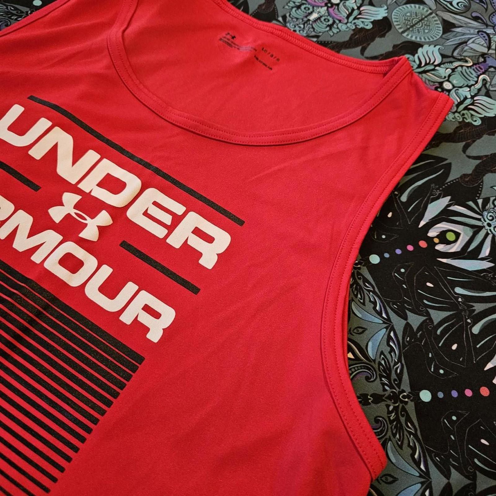 Under Armour Under Armour Men's Black and Red Tank Size US L / EU 52-54 / 3 - 6 Thumbnail